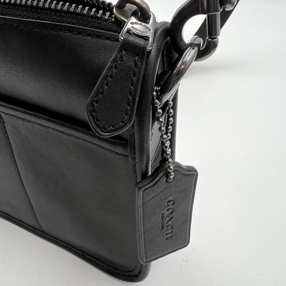 Coach Heritage Convertible Crossbody Black Bag Purse C8139 - Picture 6 of 9